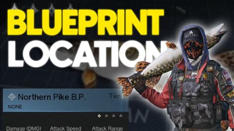 Once Human Beta 3 NORTHERN PIKE Blueprint Location Fish Melee Weapon