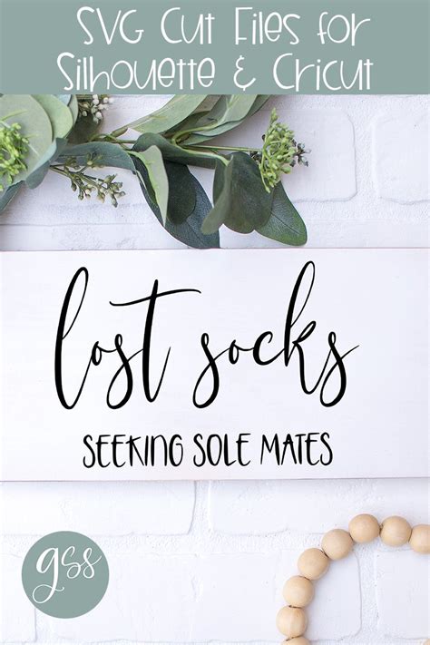 Lost Socks Seeking Sole Mates Svg