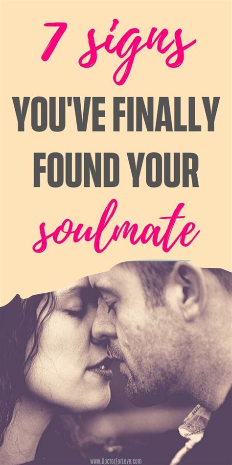 7 Sure Signs He Is Your Soulmate Finding Your Soulmate Meeting Your