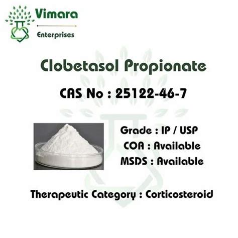 Clobetasol Propionate Api Powder Usp Greater Than 99 At ₹ 35000kg In