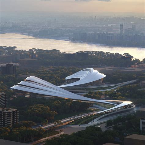 Zaha Hadids Heydar Aliyev Center Rises From The Landscape In Baku