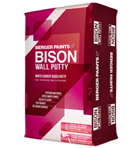 Berger Bison Wall Putty 20 Kg At Rs 900 Bag In Secunderabad ID