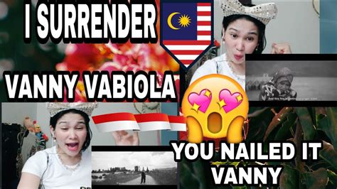 I Surrender By Celine Dion Vanny Vabiola Cover Reaction Filipina