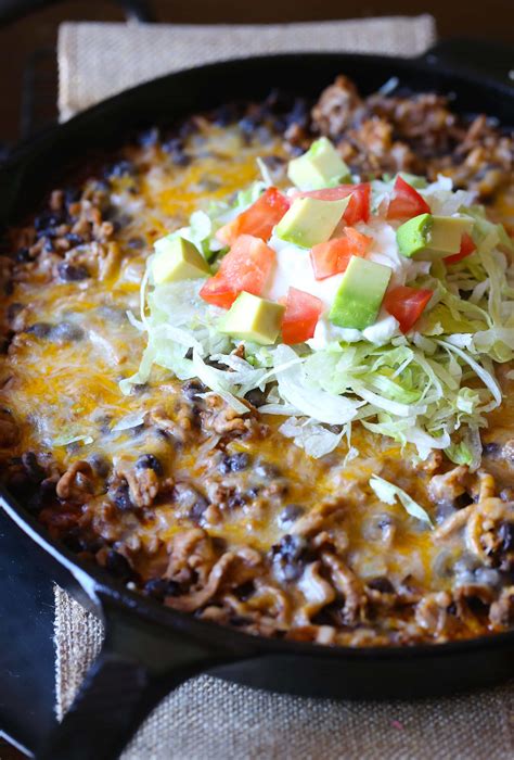 Easy Skillet Tamale Pie - Cookies and Cups