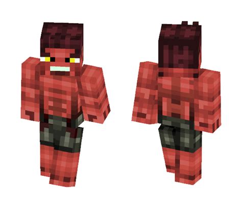 Download Red Hulk Minecraft Skin For Free Superminecraftskins