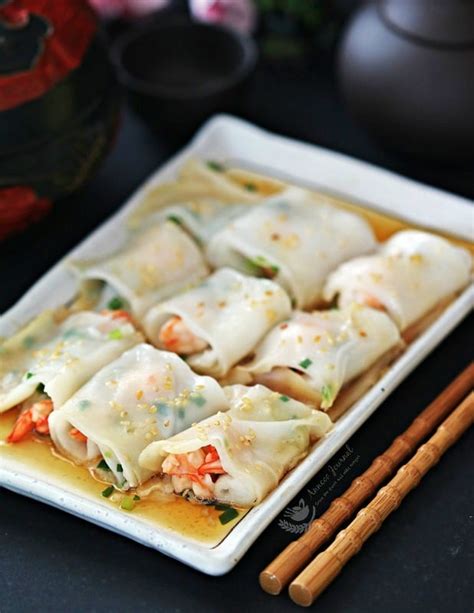 Shrimp Rice Noodle Rolls 虾肠粉 Anncoo Journal