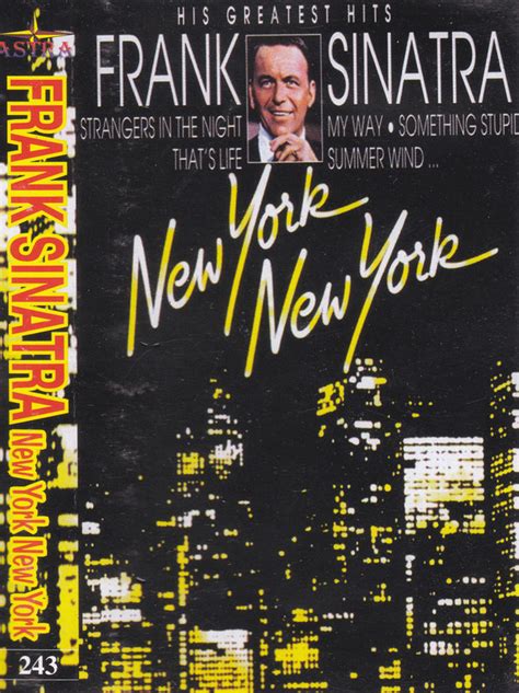 Frank Sinatra - New York New York (His Greatest Hits) (Cassette) | Discogs