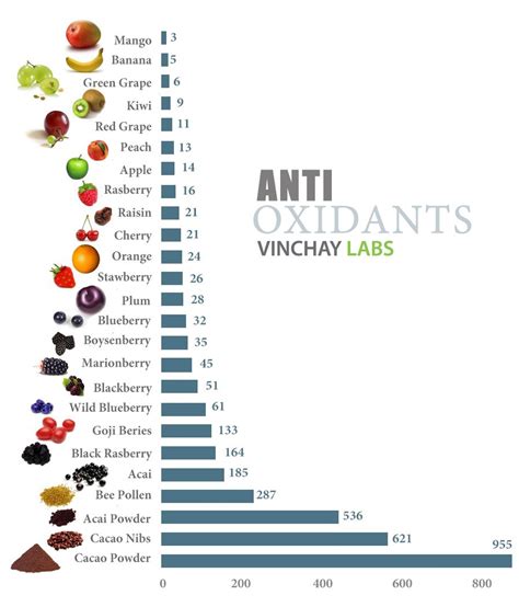 Antioxidants Food Guide Vinchay Labs Anti Oxidant Foods