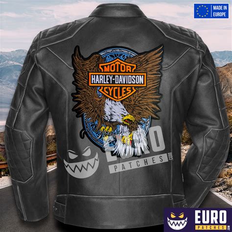 Parche Guila Harley Davidson Espalda Chaqueta Grande Chaleco Parche