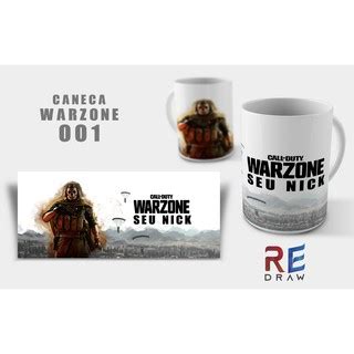 Caneca Personalizada Call Of Duty Warzone Shopee Brasil