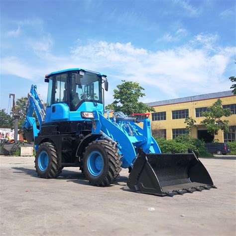 High Performance Wz28 20 Small Hydraulic Backhoe Loader 2 Ton China