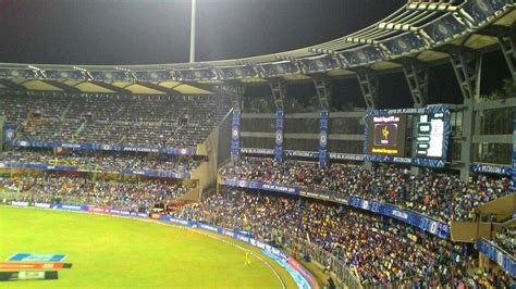 Wankhede Stadium Mumbai Pitch Report Weather Test Records And Stats