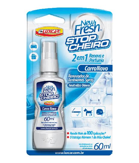 Odorizante New Fresh Stop Cheiro Ml Carro Novo Gtin Ean Upc