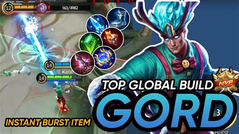 Instant Burst Mage Build Gord Gameplay Full Damage Build Mobile