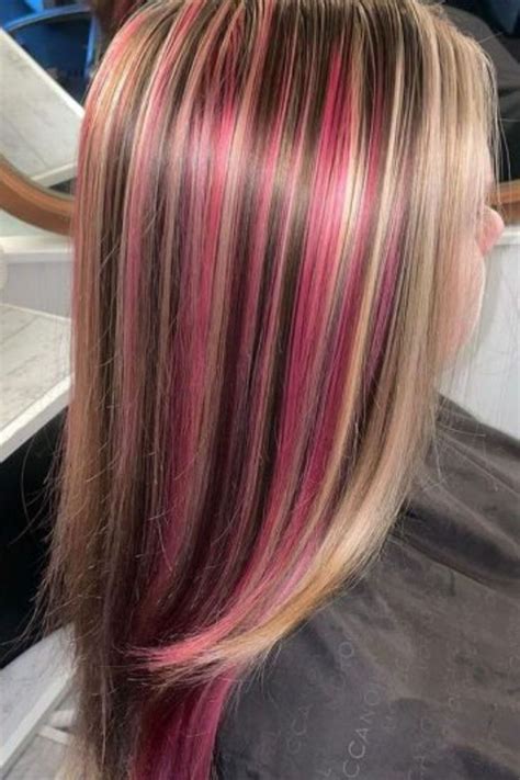 Neapolitan Hair Highlights Ideas Sweet As The Ice Cream Itself In