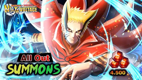 Summon 4500 Shinobite Naruto Baryon Mode Kawaki Naruto X Boruto