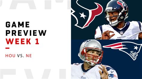 Texans vs. Patriots Week 1 preview | NFL Playbook