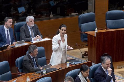 El Pp De Ayuso Permite A Vox Tramitar En La Asamblea De La Derogaci N