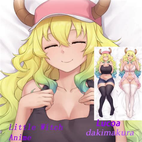 Dakimakura Anime Lucoa（miss Kobayashis Dragon Maid） Double Sided Print