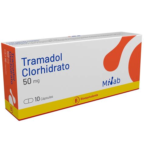 Tramadol Clorhidrato 50 Mg 10 Cápsulas Cruz Verde