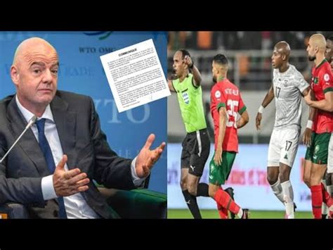 Fifa Annul Le Defait Du Maroc Contre Afrique Du Sud Youtube