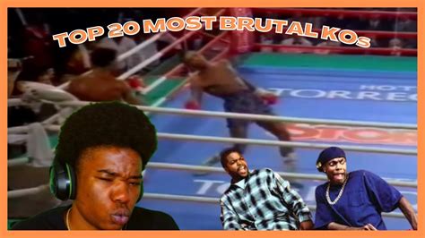 TOP 20 MOST BRUTAL KNOCKOUTS IN BOXING HISTORY REACTION NIGHT NIGHT