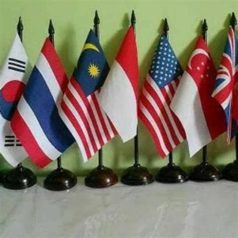 Jual Kode Produk Bendera Meja Negara Lengkap Semua Negara Adav