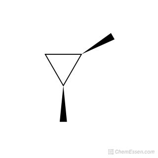 Cis Dimethylcyclopropane Structure C H Over Million