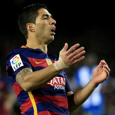 Luis Suarez Banned 2 Barcelona Matches After Reported Espanyol Incident ...