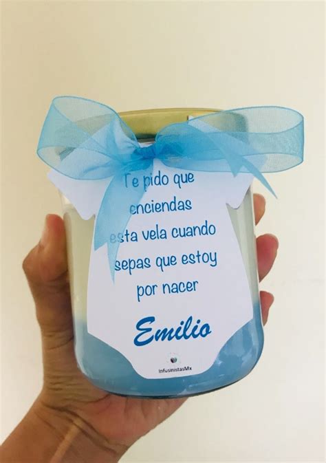 Kit 5 Vela Para Baby Shower Para Niña niño Soja Aroma Bebé Mercado