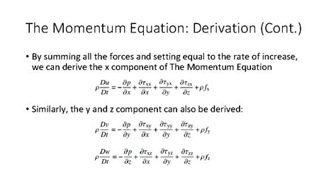 Cfd Inside The Black Box The Governing Equations