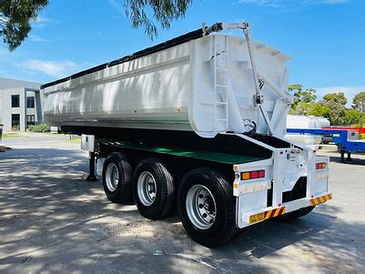 Side Tipper Equipment Trailers Australia