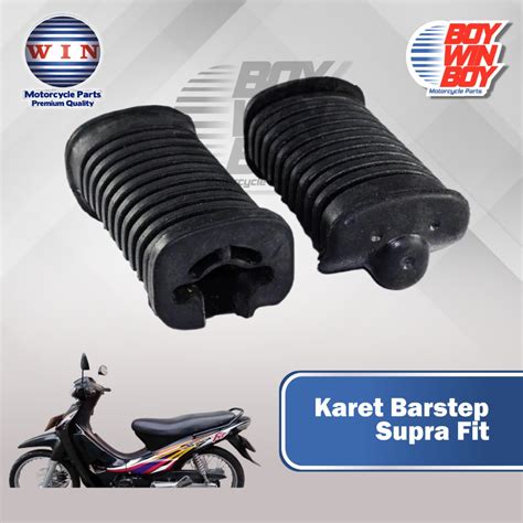 Jual Barstep Depan Honda Supra Fit Footstep Depan Karet Merk Win Murah