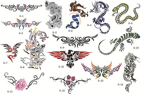 25+ Airbrush Tattoo Stencils - MarrissaMila