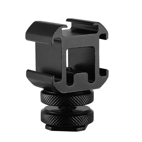 Camera Three Head Hot Shoe Base Adapter On Camera Mount Adapter For Camera Walmart Canada