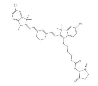 cas 477908 53 5 Sulfo Cy7 NHS ester 磺酸基Cy7活性荧光染料 UDP糖丨MOF丨金属有机框架丨聚集诱导发光