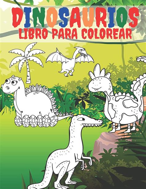 Buy Dinosaurios Libro Para Colorear 50 Páginas de Colorear Dinosaurios