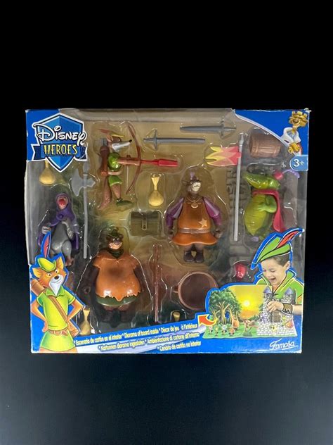 Robin Hood Disney Heroes Famosa Figures Set Ultra Rare Read Ebay