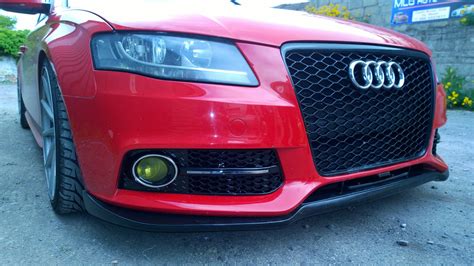 Audi A B Rs Style Black Fog Grilles Mcg Autostyling