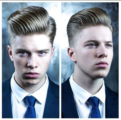 Braidbarbers After School Haircut Comb Over Quiff With Natural Side