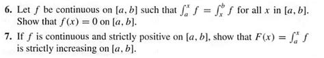 Solved Let F Be Continuous On A B Such That Sa F Lo Chegg