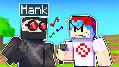 Hank Vs Boyfriend Minecraft Friday Night Funkin Fnf Mod Youtube