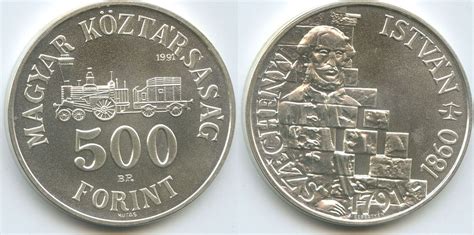 Ungarn Magyar K Zt Rsas G Forint Silber Bp Budapest G