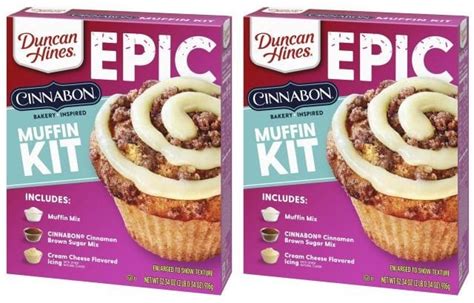 Conagra Introduces New Duncan Hines Epic Cinnabon Muffin Kit And More