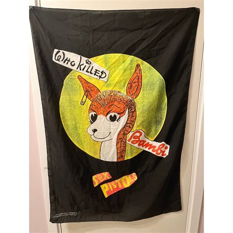 Who Killed Bambi Sex Pistols Punk Merch Tyg Pos Köp På Tradera