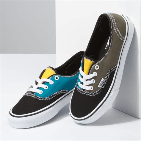 Vans Zig Zag Authentic Multi/True White | Mens Classics – Ashiny Place