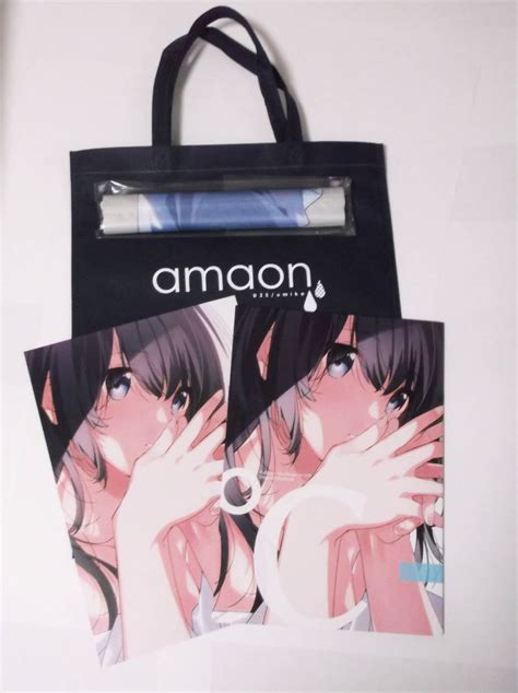 スーパーセール C97 Amaon 新刊セット A4タペストリー 両面カレンダー 不織布バッグ U35 イラストレーター キャラデザイン