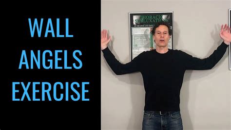 Beginner Wall Angel Postural Exercise Demonstration Video By Toronto