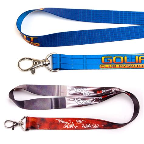 Schlüsselband Lanyard Mit Druck 4 Farbig Fotodruck Breite 20 Mm