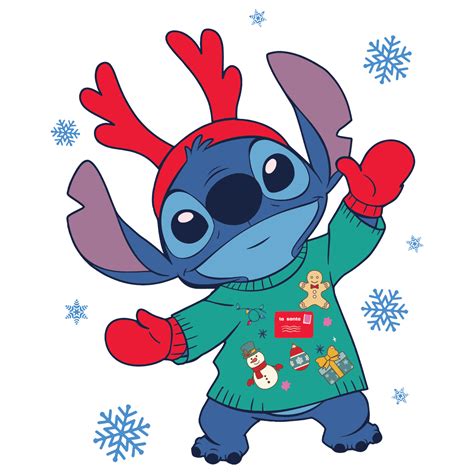 Cute Disney Stitch Christmas Svg Inspire Uplift